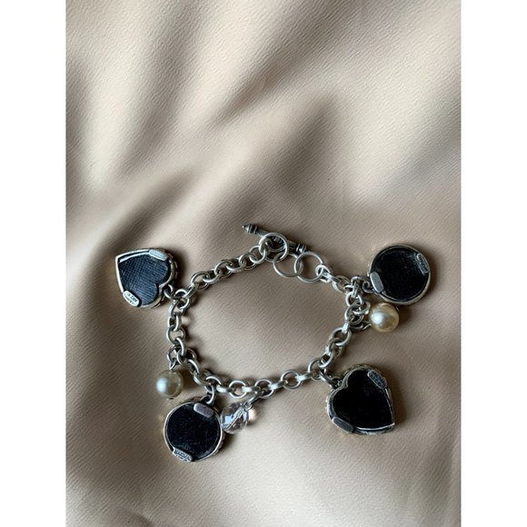 SOLD Maximal Art  Bracelet with 4 Photo Frames - Picture 6 of 7